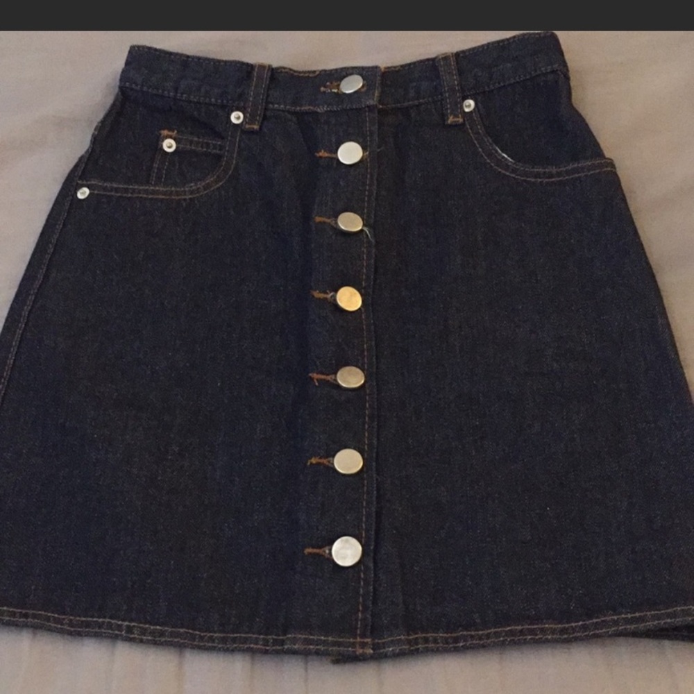 ASOS denim skirt